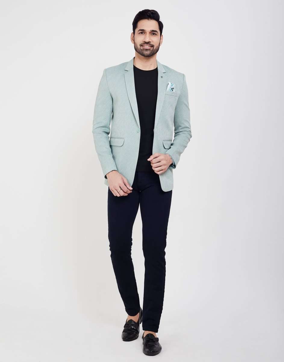 Jodhpuri Self Textured  Blazer