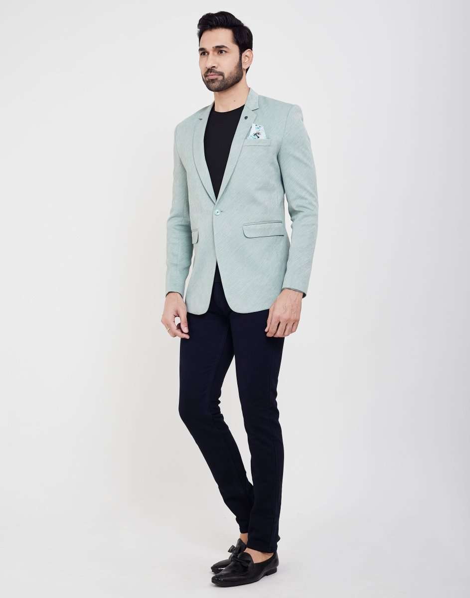 Jodhpuri Self Textured  Blazer