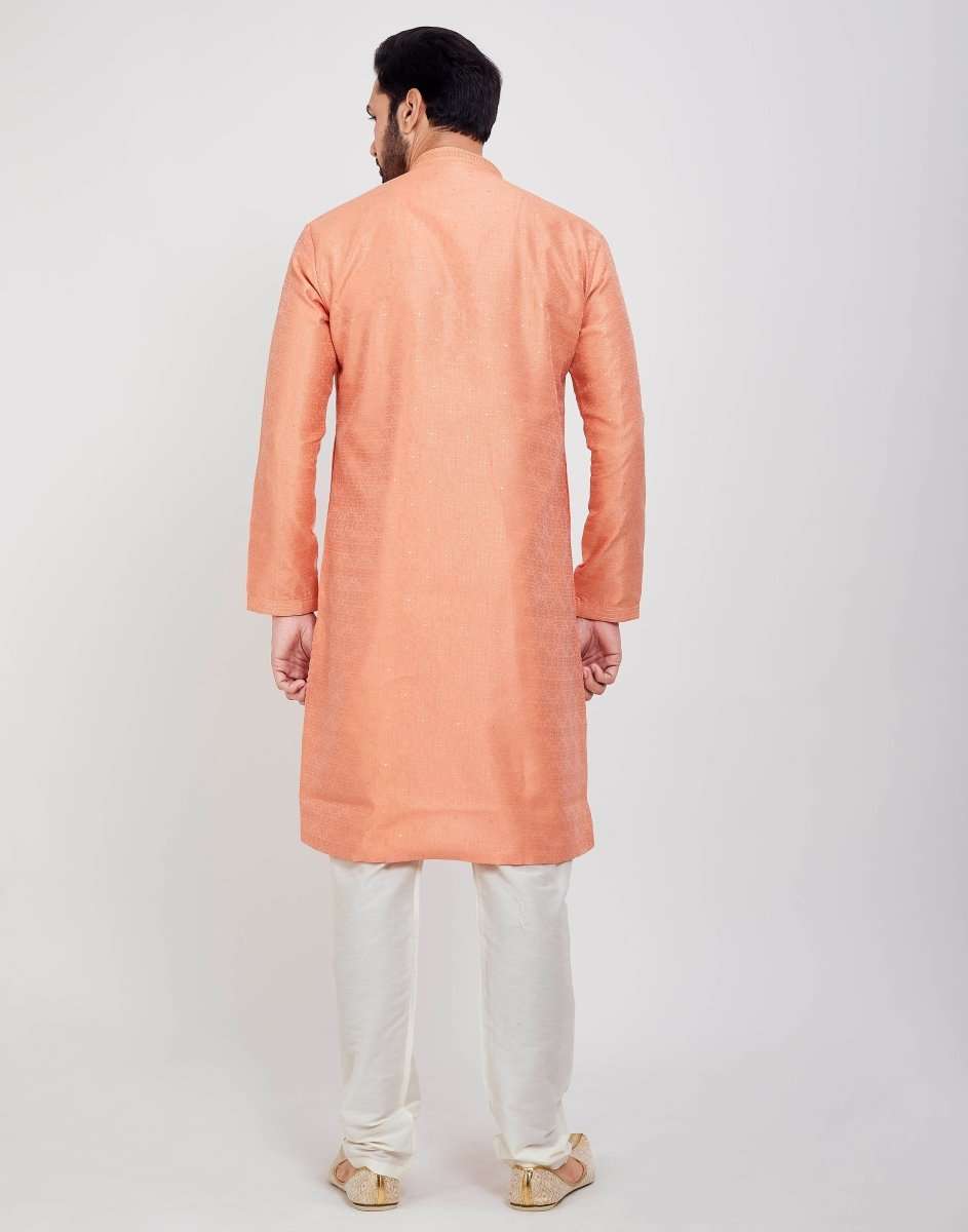 Thread & Sequence Work Kurtha Pajama Set