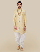 Brocade Jacquard Sherwani Set