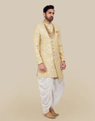 Brocade Jacquard Sherwani Set