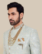 Brocade Jacquard Sherwani Set