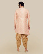 Self Highlighted Design Indo Western Sherwani