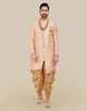 Self Highlighted Design Indo Western Sherwani