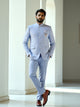 Jacquard Self Design Weaved Work Jacket Style Bandhagala Suit