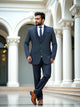 Light Blue Solid Polyester Terlene Designer Suit