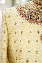 Gold Heavy Embroidery And Zardosi Work Sherwani