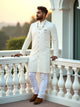 All Over Heavy Self Design Jacquard Semi-Indo Style