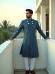 All Over Heavy Self Design Jacquard Semi-Indo Style