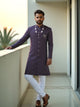 All Over Heavy Self Design Jacquard Semi-Indo Style