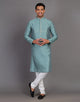 Stylish All Over Sequence work Party Wear Kurta Set