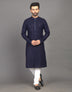 All Over Black Self Highlighted Seqence work Party Wear Kurta Pajama
