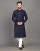 All Over Black Self Highlighted Seqence work Party Wear Kurta Pajama