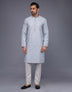 Sequence with Gota Patti Work Silk Kurta Pyjama Set