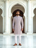 All Over Ikat Print Cotton Kurta