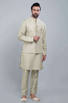 Self Brocade Design With Soft Silk Kurta Jacket