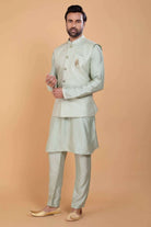 Impressive Self Highlighted Design Kurta Jacket