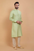 Simple Self Made Festive Design Kurta Set