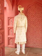 All Over Zardosi & Cutdana Premium Designer Wedding Sherwani