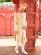 All Over Zardosi & Cutdana Premium Designer Wedding Sherwani