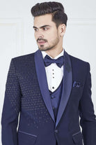 Navy Blue Designer Suit