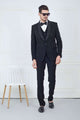 Black Astonishing Party Wear Tuxido Suit