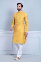 Soft Silk Self Booti Design Kurta Set