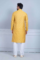 Soft Silk Self Booti Design Kurta Set