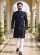 Self Brocade Weaving Jacquard Semi-Indo