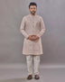 Onion Self Floral Weaving Jacquard Semi Indo