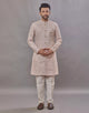 Onion Self Floral Weaving Jacquard Semi Indo