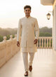 Thread work Floral Georgette Kurta Jacket Set