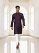 Self Design Cotton Men's Kurta Pyjama Set