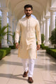 Self Design Thread work Classic Kurta with Pajama Set