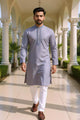 Self Design Thread work Classic Kurta with Pajama Set