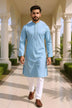 Self Design Thread work Classic Kurta with Pajama Set