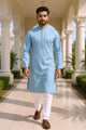 Self Design Thread work Classic Kurta with Pajama Set