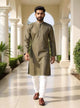 Self Geometric Cotton Casual Kurta and Pyjamas