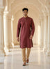 Self Design with Zari Booti's Jacquard Kurta Pajamas