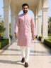 Thread with Embellished work Floral Design Cotton Silk Kurta Pajama