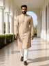 Self Patterned Soft Cotton Weaving Kurta Pyjama Set
