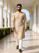 Self Patterned Soft Cotton Weaving Kurta Pyjama Set