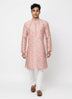 Bel Buti Patterned Jacquard Floral Kurta Pyjamas
