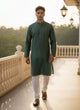 Jacquard Floral Butta Kurta Pyjama Set