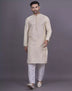 All Over Self Highlighted Thread work Jacquard Kurta Pyjama Set