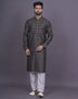 All Over Floral Design  Jacquard Kurta pyjama Set